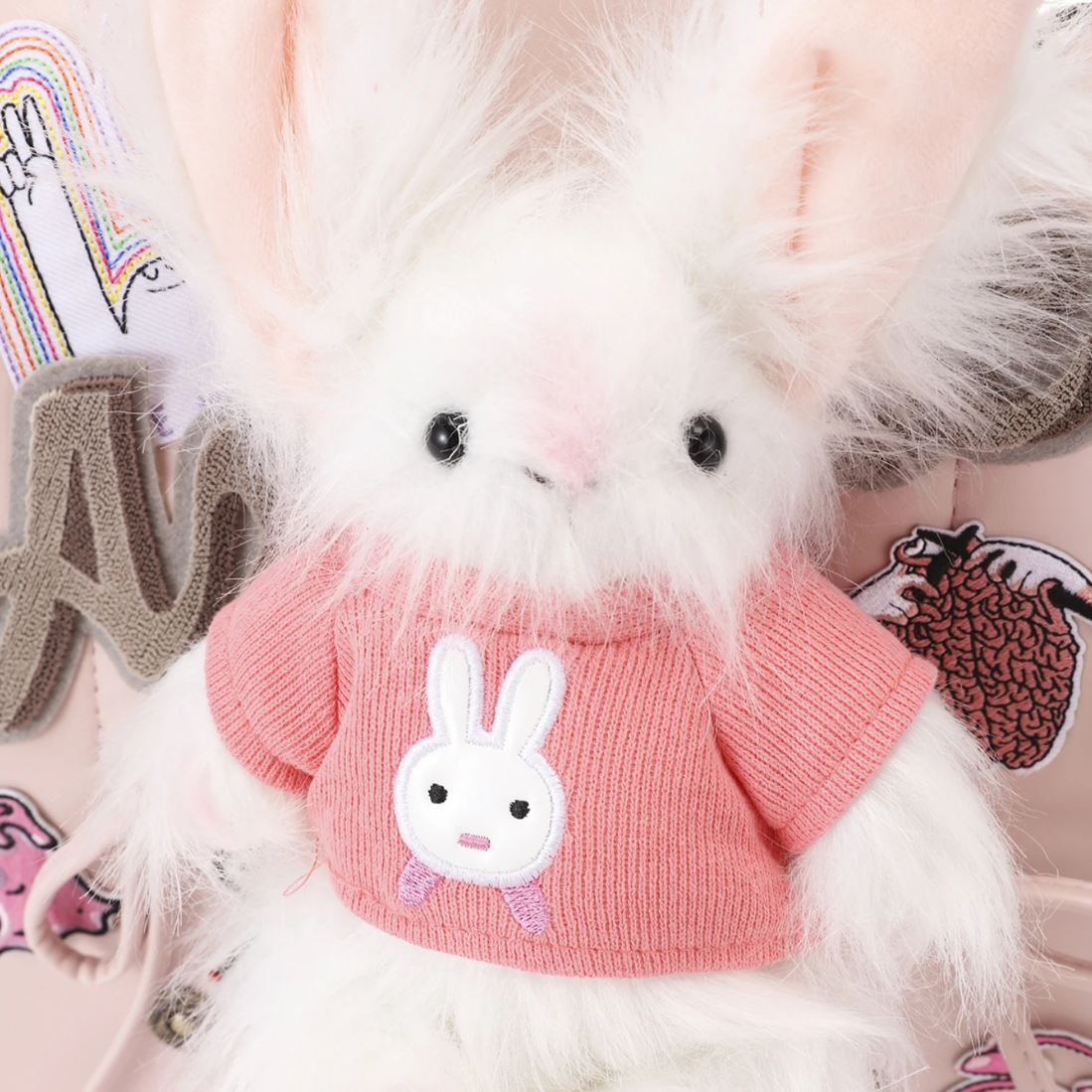 Fluffy Bunny Plush Bag