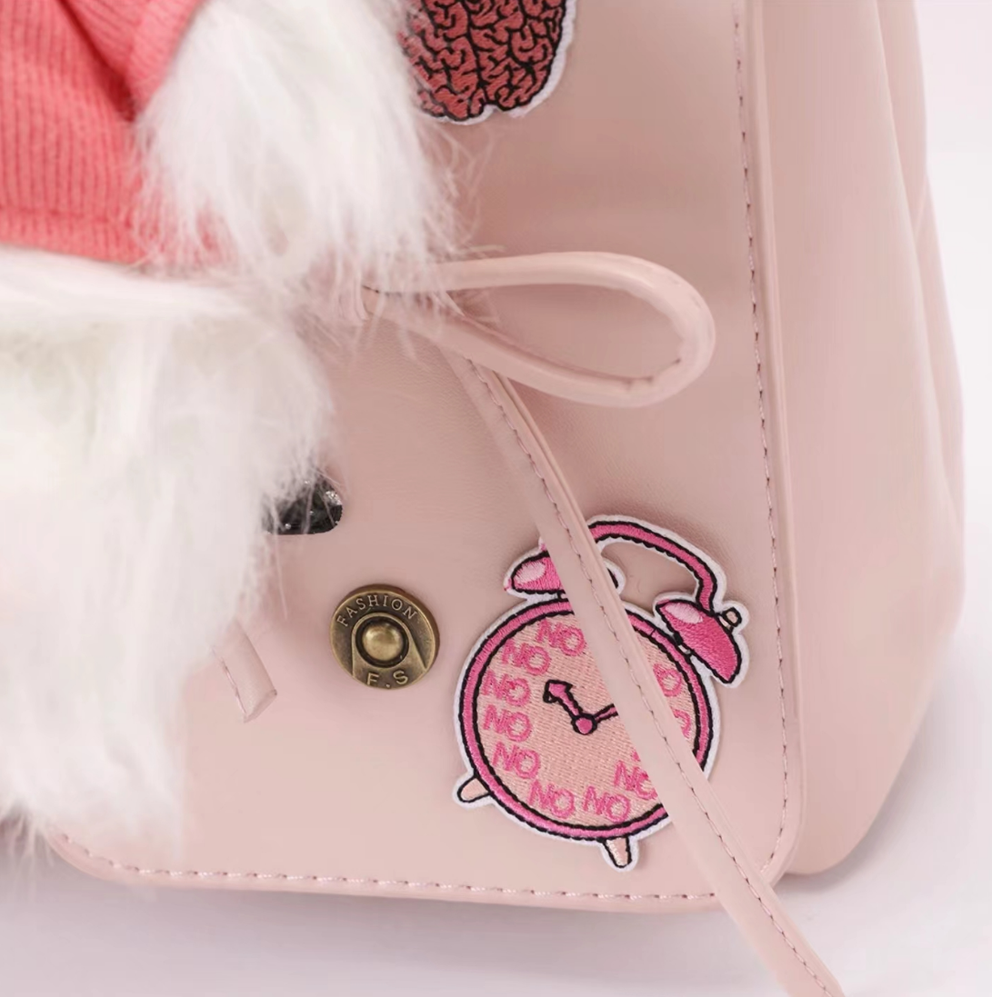 Fluffy Bunny Plush Bag