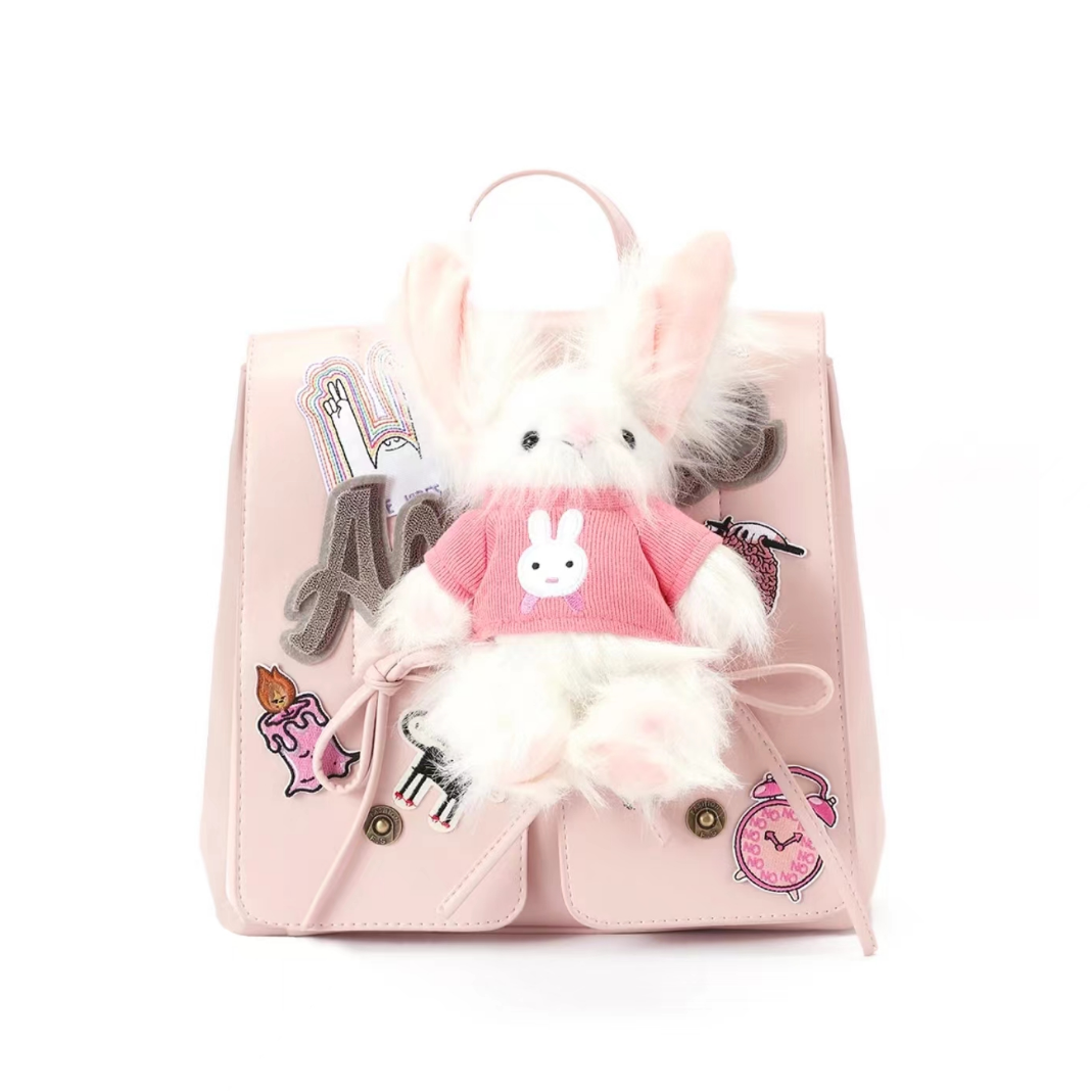 Fluffy Bunny Plush Bag